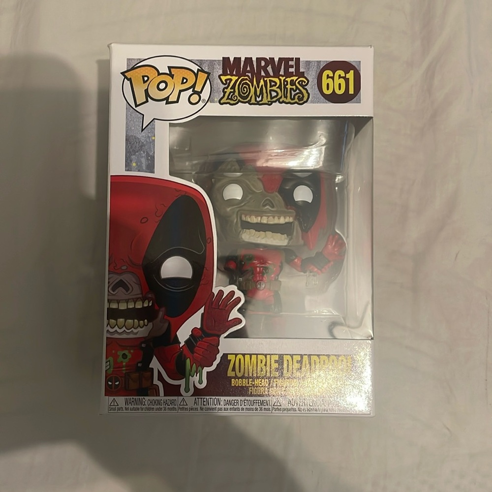 Zombie dead pool funko pop